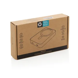 Powerbank Magnetico Ecologico Amporia, Gadget Promozionale Sostenibile - Product Image 4
