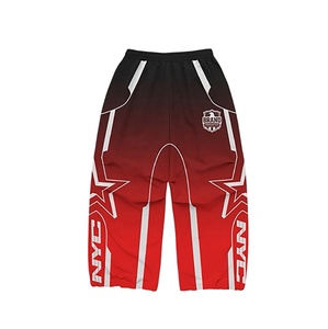 Chándal Cortavientos de Alta Calidad con Pantalones Acampanados y Chaqueta con Cremallera, 100% Nailon, Líneas Reflectantes, Chándal Cortavientos para Hombre - Product Image 6