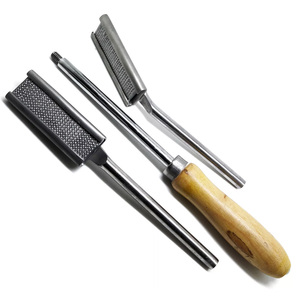 Escofina de flotador Dental ajustable en ángulo recto doble herramientas veterinarias para caballos - Product Image 1