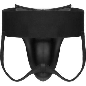 Customized Logo White Cotton Taekwondo Protector Kyokushin Kai <b>Groin</b> <b>Guard</b> - Product Image 3