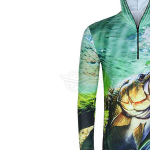 เสื้อฮู้ดดี้กัน UV แบบสั่งทำสำหรับผู้ชาย เสื้อฮู้ดดี้ตกปลาขายดี สไตล์ใหม่สำหรับผู้ชาย - Product Image 4