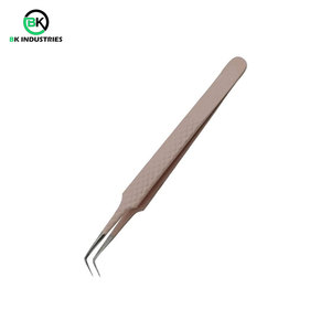 Anti Static <b>Eyelash</b> <b>Tweezers</b> for Safe Lash Handling Premium Stainless Steel Lash <b>Tweezers</b> for Professionals - Product Image 3