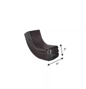 Coudes de <span class=keywords><strong>gouttière</strong></span> en <span class=keywords><strong>cuivre</strong></span> blanc 75 degrés pour villa, design moderne, en promotion - Product Image 4