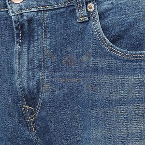 Pantalones vaqueros de cintura media para hombre de algodón 100% de alta calidad hechos a medida último diseño de estilo callejero tejido bajo MOQ venta al por mayor - Product Image 6