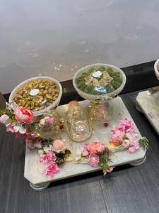 Ensemble de salle de bain en résine de luxe de qualité supérieure, quatre pièces avec savon pour salles de bain à domicile - Product Image 5