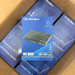 Now in stock vvSeeeBox V6 Max 8K | Android 14 | WiFi 6 | Voice <b>Remote</b> - Product Image 1