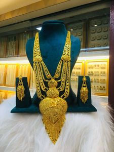 Conjunto de joyería de moda turca chapado en oro de 24 quilates - Product Image 5