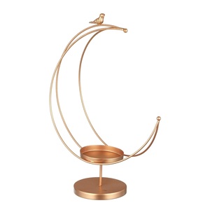 Customized Modern Metal Bird <b>Tea</b> <b>Light</b> Candle Holders Handmade Iron Stand Indoor Outdoor Christmas Decor Tealight Gift Weddings - Product Image 3