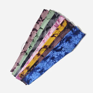 New Women's High Waist Seamless Tie-Dye Push-Up Sport <b>Leggings</b> Mid Waist Fitness Activewear with Solid <b>Pattern</b> <b>Legging</b> - Product Image 1