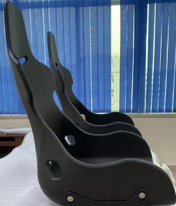 Siège de course sport léger en fibre de carbone et cuir PU/PVC, fabrication de précision, performance de supercar, imperméable pour - Product Image 3