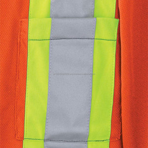 Customized Online Hi <b>Vis</b> Polyester <b>T</b>-<b>Shirts</b> Quick Dry Mesh Water-Proof Plus Size Working Wear Reflective Safety Clothing for - Product Image 5