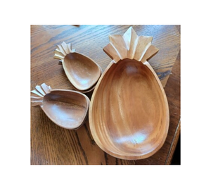 Vente en gros de saladier en bois d'acacia rustique Bol de service décoratif écologique pour fruits ou salade à vendre - Product Image 3