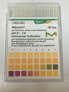 PH phổ chỉ số dải/ph giấy 0-14 (Hộp 100 Dải)-Merck Đức - Product Image 2