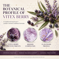 Complément Avancé Équilibre Féminin : Gouttes de Vitex, Extrait de Chasteberry et Racine de Maca pour l'Énergie et le Bien-être Émotionnel