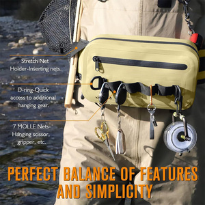 Marsupio Impermeabile Personalizzato per Pesca a Mosca, Borsa da Vita in TPU con Cerniera Ermetica per Uso Esterno in Fiumi e Laghi - Product Image 4