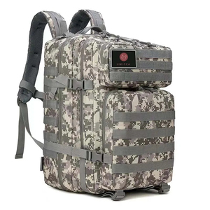 Heavy Duty Tactical Camouflage <b>Backpack</b> Waterproof MOLLE Assault Pack Trekking Gym Survival 36-55L <b>Large</b> Capacity - Product Image 6