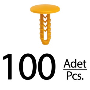 Clips de Tapicería - 100 Piezas para Alfa Romeo 147, Fiat Grande Punto - Product Image 1