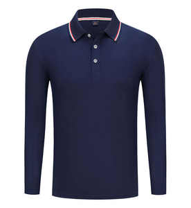 T-shirt à manches longues pour homme en coton polyester de haute qualité, logo personnalisé, motif uni, coupe ample, style vintage, polaire respirant, séchage rapide - Product Image 2