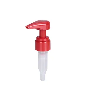 Whosale In Bulk - Shampoo Shower Gel Pump - Red- Made From PP Resin Ready To Export - Vietnam High Quality