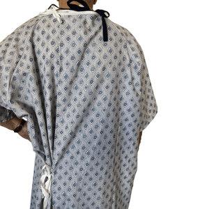 Ensemble d'uniformes médicaux unisexes respirants en spandex non tissé, vêtements médicaux en tissu de coton, uniforme de patient pour l'hôpital - Product Image 2