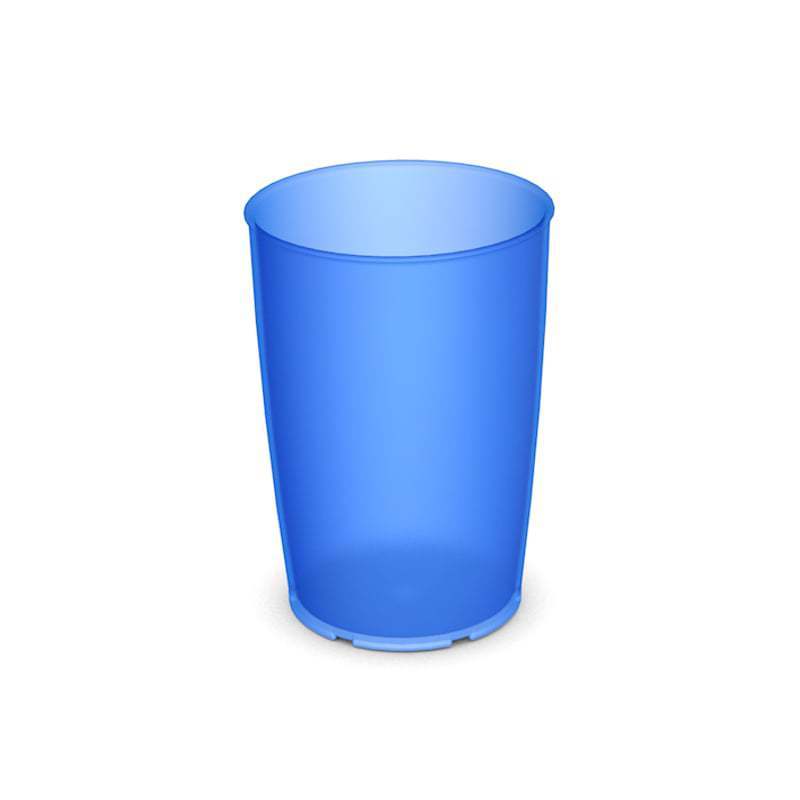 Transparent blue