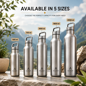 Gourde en acier inoxydable OEM 750 ml, durable, portable, pour le sport - Product Image 2
