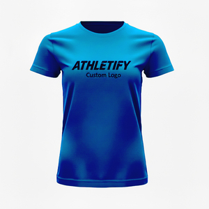 Camiseta de fútbol de equipo personalizado para mujer, tela que absorbe la humedad de Color sólido, uniforme de máxima comodidad y rendimiento - Product Image 1