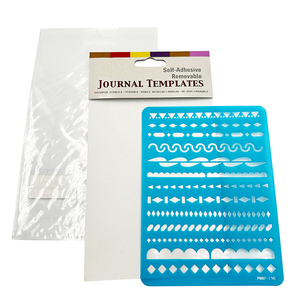 1 PC tùy chỉnh dính mềm acid-miễn phí vật liệu Stencil dễ dàng làm sạch mẫu - Product Image 1