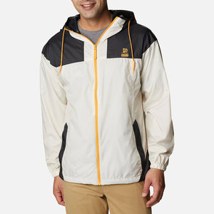 Nueva Chaqueta Cortavientos de Lona con Capucha para Hombre, Ligera, Impermeable, Transpirable, Ecológica, de Secado Rápido, con Logotipo Frontal - Product Image 1