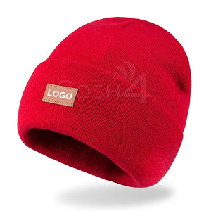 Premium Quality 100% Wool Custom Color Low Price Unisex Beanies Hats Wholesale OEM Service Latest Design Jacquard - Product Image 1