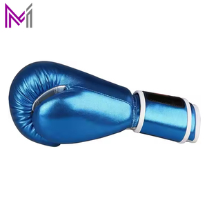 Gants de boxe professionnels en cuir métallisé de haute qualité, sur mesure, avec fermeture à lacets, imperméables, pour adultes, pour le sparring et l'entraînement - Product Image 4