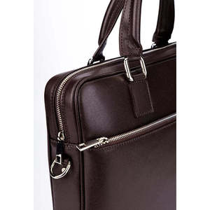 Valigetta in Vera Pelle Strutturata Art. Dollar 25396 Prodotto in Italia - Product Image 5