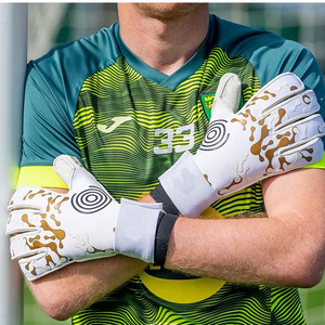 Gants de gardien de but de football professionnels en cuir pour enfants, design personnalisé, de la meilleure qualité - Product Image 4