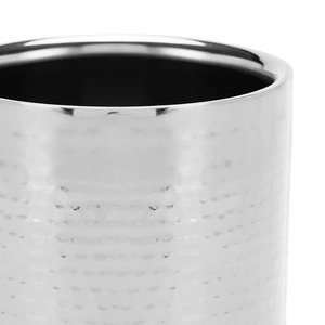 Cubo de champán de Venta caliente para fiestas y bebidas Cubo de hielo de metal con cuchara para bar de cócteles Adecuado para champán o cerveza - Product Image 3