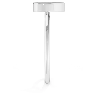 แหวนเงินสเตอริง925แบบวางซ้อนกันได้การตั้งค่าแบบฝาปิดสีฟ้ารูปหัวใจสีเทอร์ควอยซ์แบบบีบอัดทันสมัยใช้ได้ทั้งชายและหญิง - Product Image 3