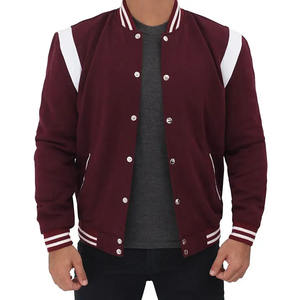 Chaqueta de invierno Varsity para hombre hecha para salidas diarias que combina estilo deportivo y calidez de invierno a través de capas suaves y resistentes - Product Image 1