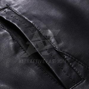 Casual Winter <b>Jacket</b> With Premium Streetwear Design For Modern <b>Men</b> <b>Leather</b> <b>Jacket</b> Collection - Product Image 4