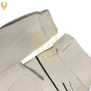 Mejor cantidad al por mayor último diseño llano hombres chándales precios bajos color sólido hecho a medida hombres chándal con sudaderas con capucha - Product Image 6