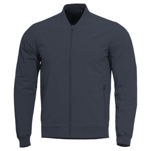 . Blouson aviateur pour homme à fermeture éclair complète sur le devant avec doublure douce tissu respirant parfait pour les voyages décontractés, la gym et une utilisation quotidienne en extérieur - Product Image 5