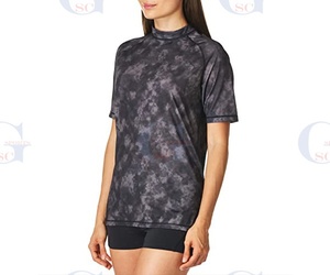 Chemises de protection contre les éruptions cutanées imprimées par sublimation pour femmes, arts martiaux de haute qualité et vêtements décontractés, chemises à couche de base protectrice en gros - Product Image 2