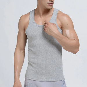 เสื้อกล้ามออกกำลังกายสำหรับผู้ชายเสื้อสำหรับใส่ออกกำลังกายเสื้อออกกำลังกายสไตล์โอเวอร์ไซส์สำหรับผู้ชายเสื้อออกกำลังกายแบบไม่เหมือนใคร - Product Image 3