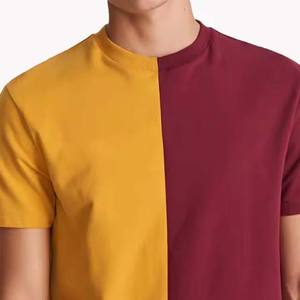 Camiseta Unisex de algodón 100%, novedad de verano, muestra personalizada de moda, camisetas en blanco con hombros caídos de 230gsm, camisetas de dos colores - Product Image 5