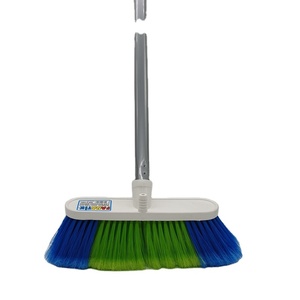 Long Handle Soft Plastic Bristle <b>Car</b> <b>Washer</b> Brush Scratch-Free Vehicle Cleaning Tool Model - Product Image 1