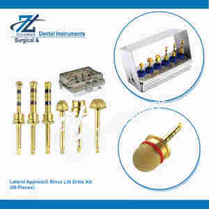 Kit de Brocas para Elevación de Seno Lateral, 6 Piezas, Herramientas Quirúrgicas Manuales de Metal, Certificación CE Clase I para Cirugía de Implantes Dentales 1 - Product Image 3