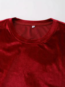 T-shirts d'été à manches courtes pour hommes, rouge, noir, design de la ligne 100% Stock, vêtements en vrac, mélange de vêtements en balle, vêtements d'occasion - Product Image 4