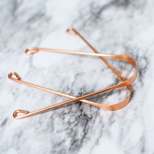 Limpiador de Lengua de Cobre Sin Químicos para una Limpieza Natural de la Lengua que Promueve un Cuidado Bucal Seguro y Saludable - Product Image 1