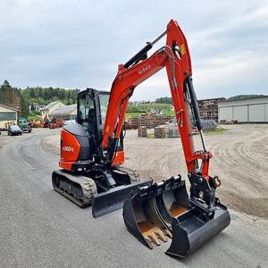 EPA Kubota Motor 1,5 Ton New Crawler Digger Farm Mini Bagger Home Excavadoras compactas 1 Ton 1,8 Ton Mini Excavadora Máquina - Product Image 1