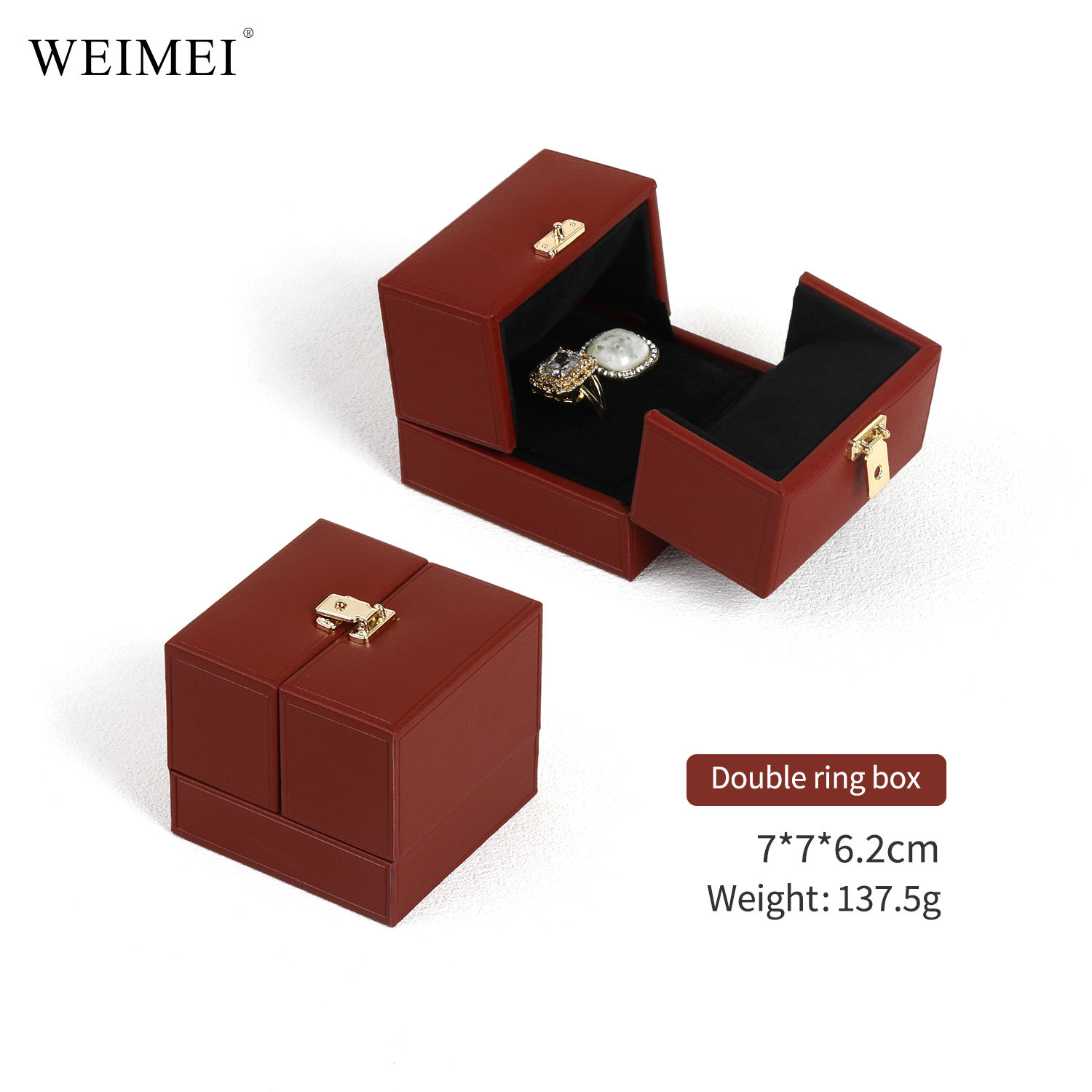 กล่องแหวนคู่