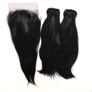 Alta calidad brasileño vietnamita cuerpo recto Natural sin procesar cabello humano cierre Genius trama onda profunda peluca transparente - Product Image 4