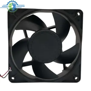 Large Air Volume 120mm 12v 24v 48v 2.7A 6000rpm 12038 Brushless 4Pin DC Axial Cooling Fan for Power Converter RV and Condenser